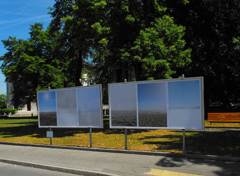 Photographies de Mathieu Bernard-Reymond, vue de l'exposition 