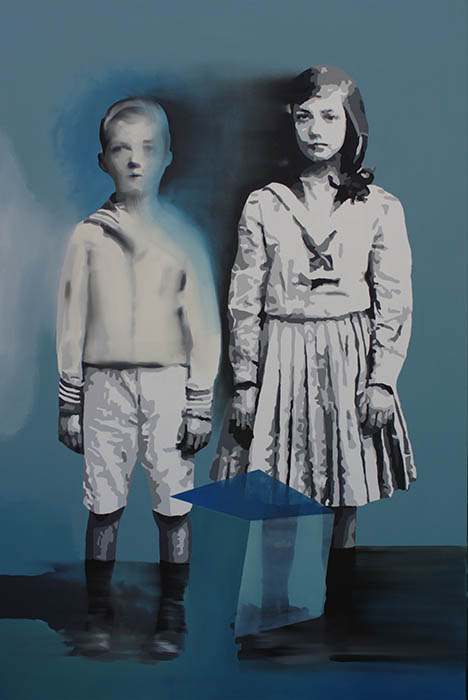 Vue de l'exposition "Enfance et sortilèges" à la Ferme de la Chapelle