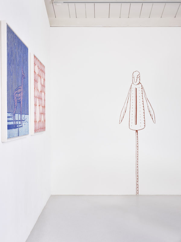 Vue de l'exposition "Specimen" de Jérôme Stettler à la Ferme de la Chapelle