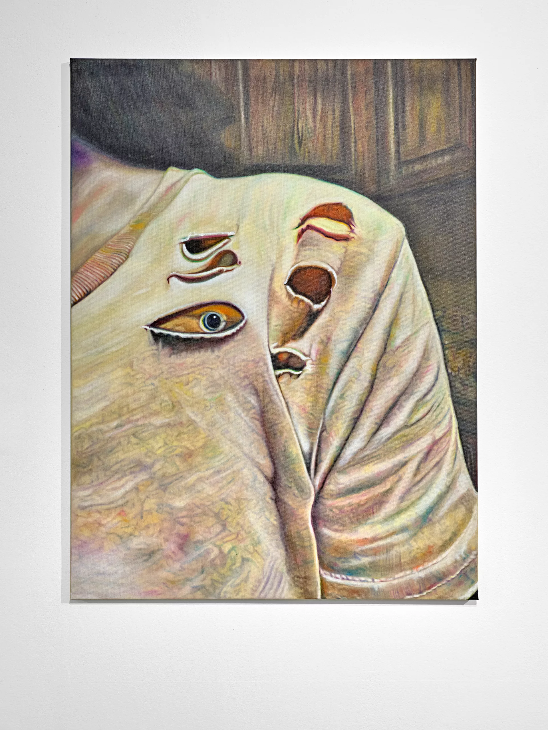 A mind of it's own, 2026, huile sur toile (photo Nicolas Delaroche Studio)