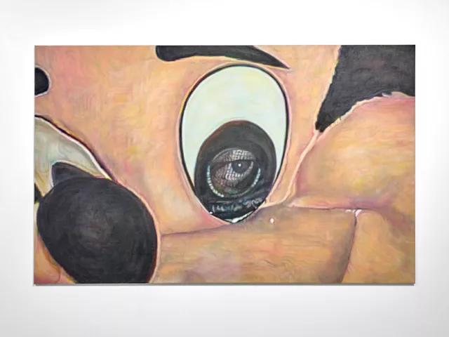 Where dreams come true, 2026, huile sur toile (photo Nicolas Delaroche Studio)