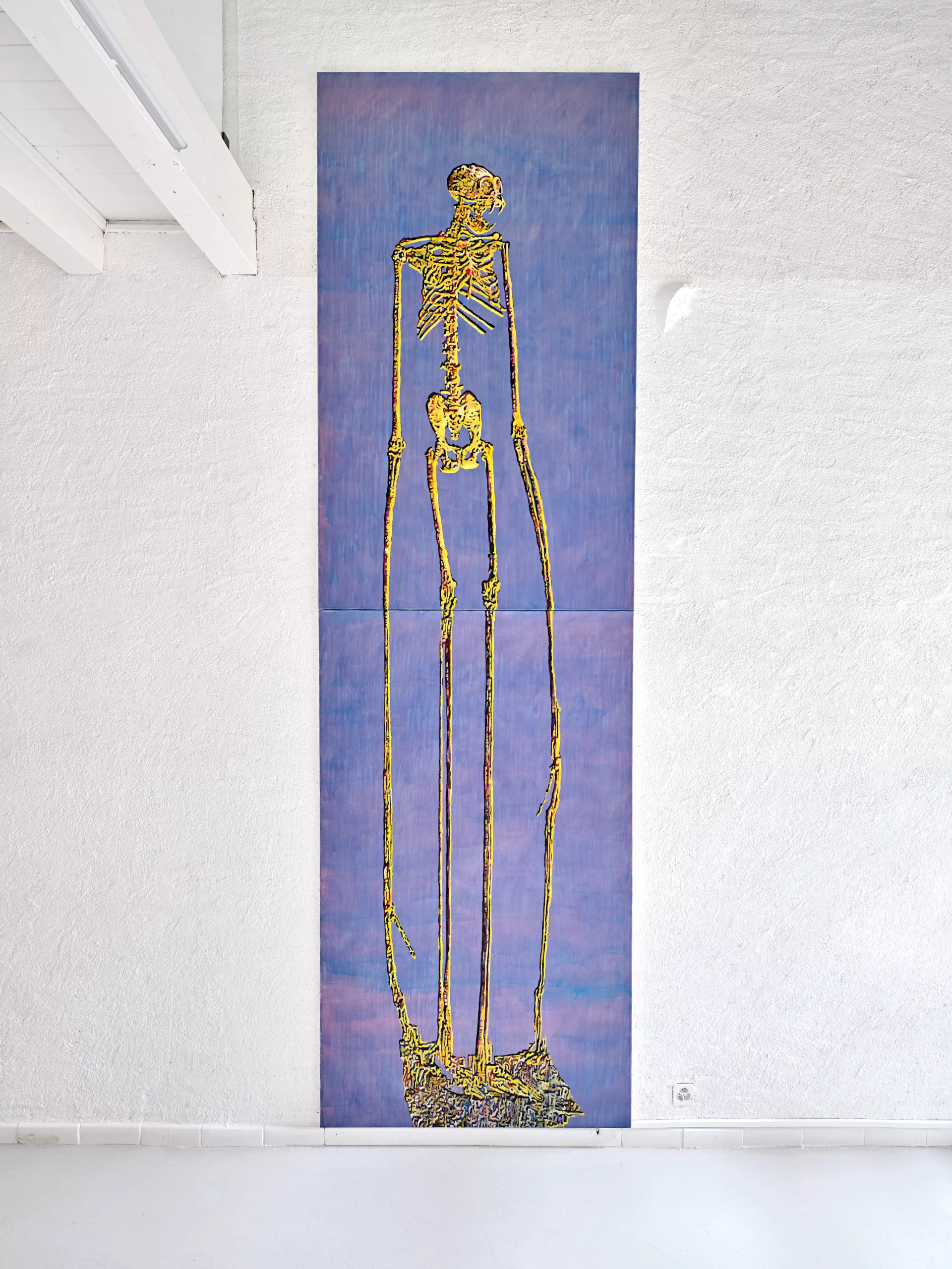 Ombra della sera, 2026, acrylique et huile sur toile (photo Nicolas Delaroche Studio)