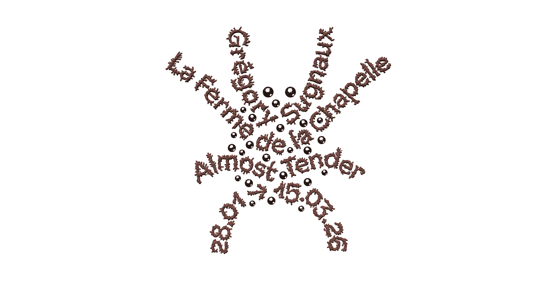 Visuel horizontal de l’exposition Almost Tender de Gregory Sugnaux